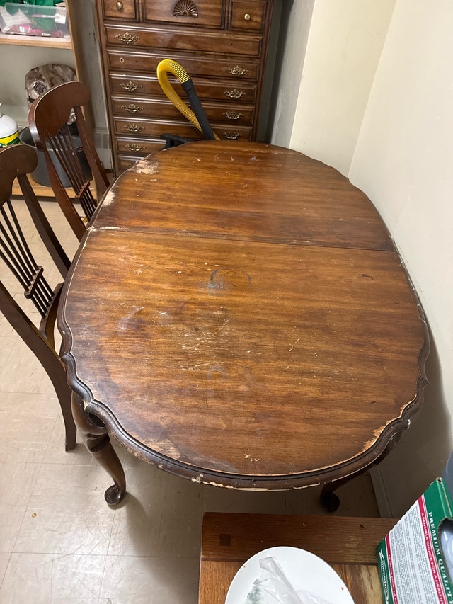 Used Wood Dining Table - photo 2