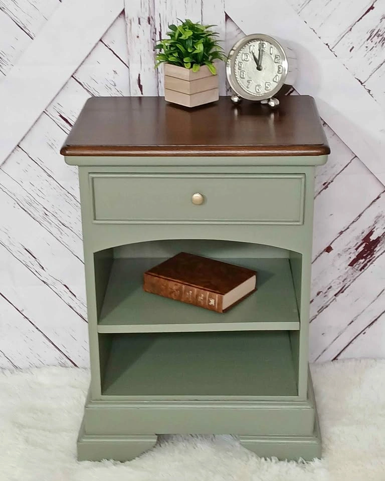 Solid Wood Nightstand