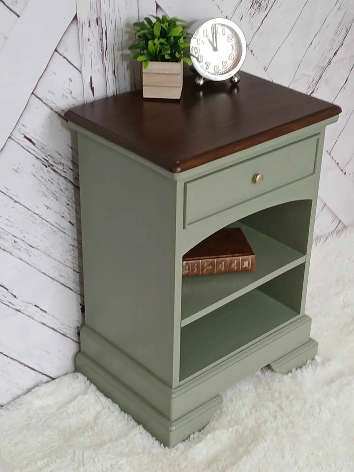 Solid Wood Nightstand - photo 2