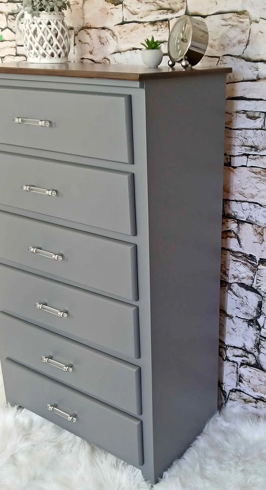 Pine Tallboy Dresser