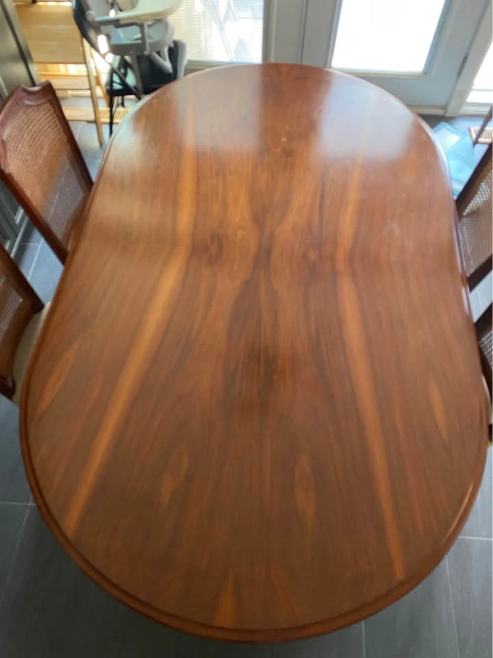 Mahogany Dining Table & Chairs - photo 2