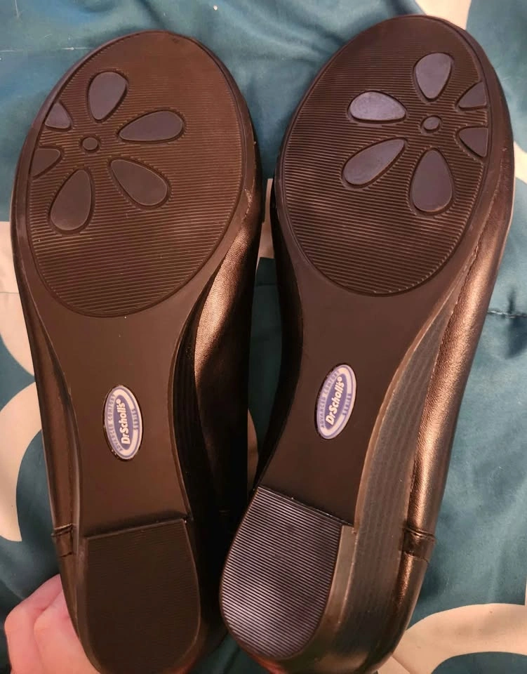 Dr. Scholl's Black Wedge Loafers Women's Size 9w - photo 4