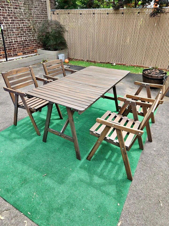 IKEA FALHOLMEN Outdoor Dining Set