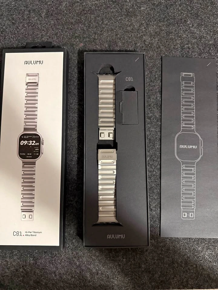 Aulumu C01 Titanium Watch Band for Apple Watch Ultra