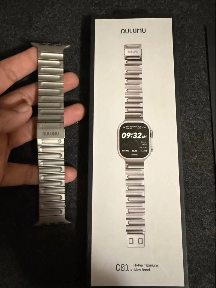 Aulumu C01 Titanium Watch Band for Apple Watch Ultra - photo 2
