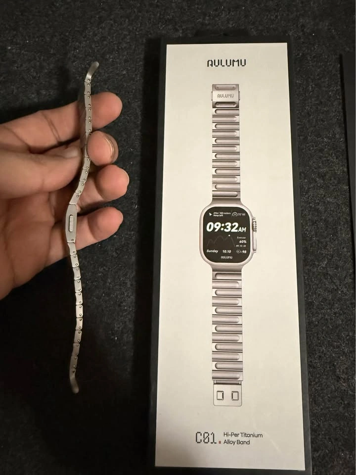 Aulumu C01 Titanium Watch Band for Apple Watch Ultra - photo 3