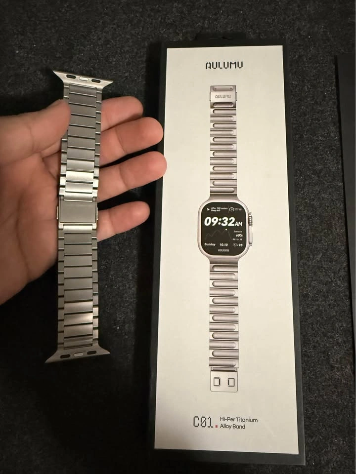 Aulumu C01 Titanium Watch Band for Apple Watch Ultra - photo 4