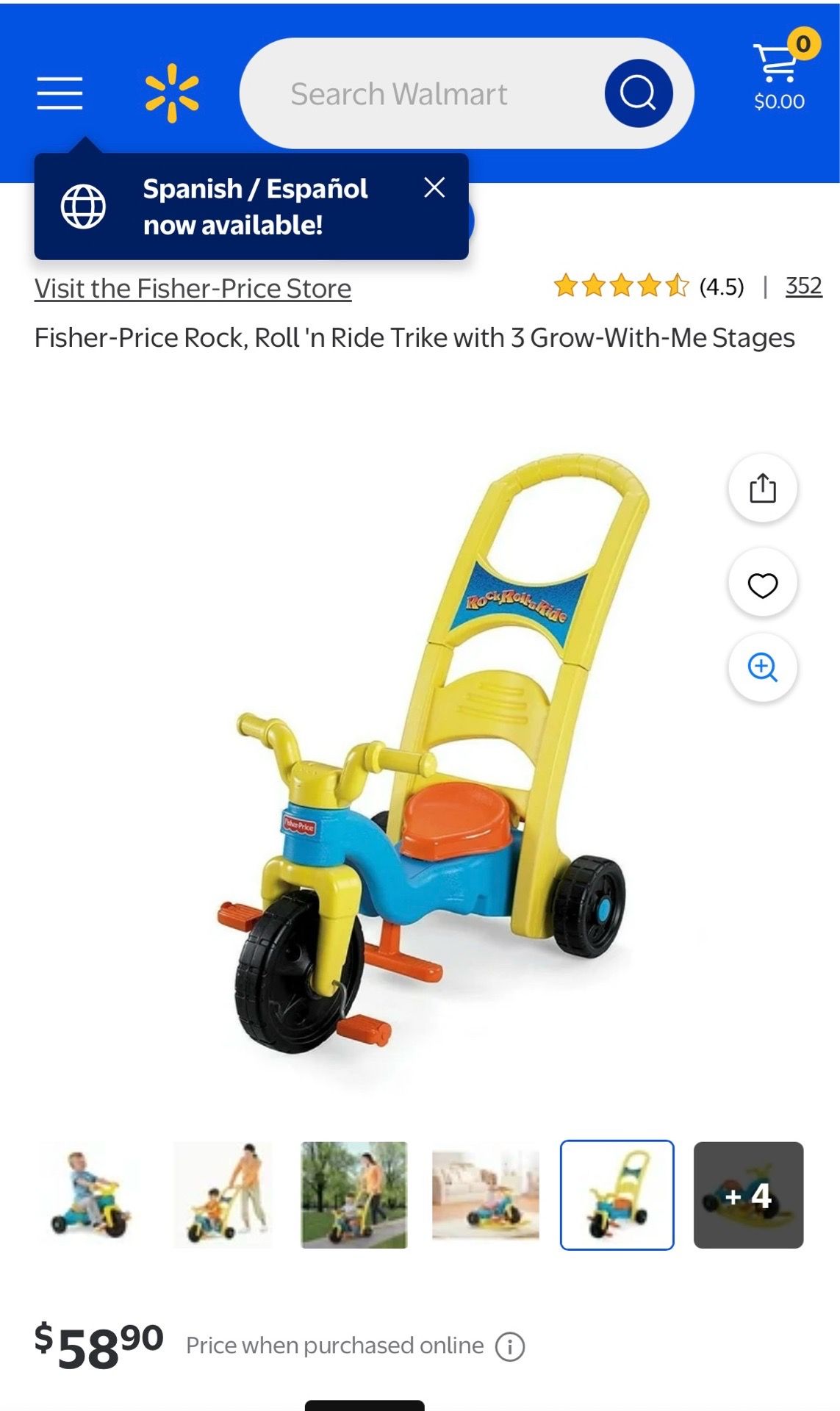 Fisher-Price Rock, Roll 'n Ride Trike - 3 Stages - photo 3