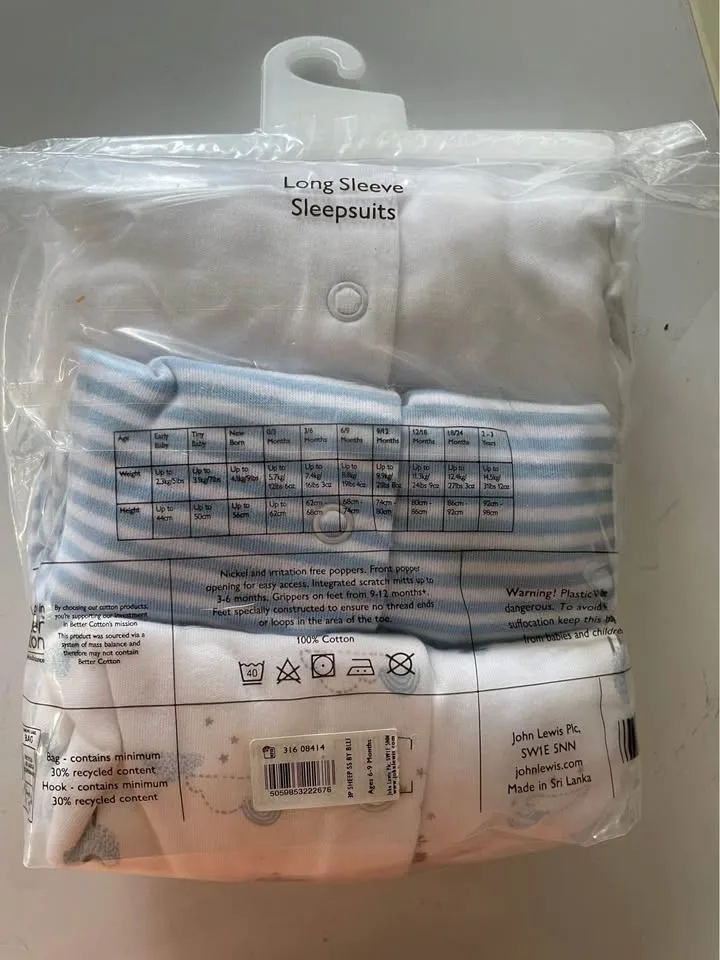 Brand new long sleeve sleep suits image indicator(3)