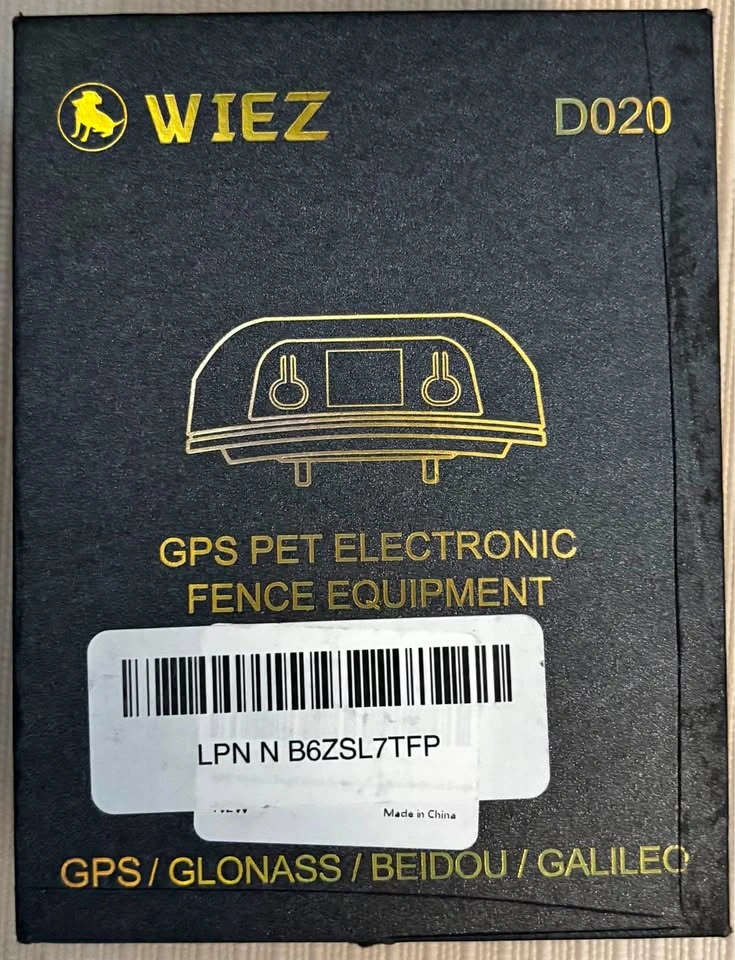 WIEZ D020 GPS Wireless Electronic Dog Fence - New in Box
