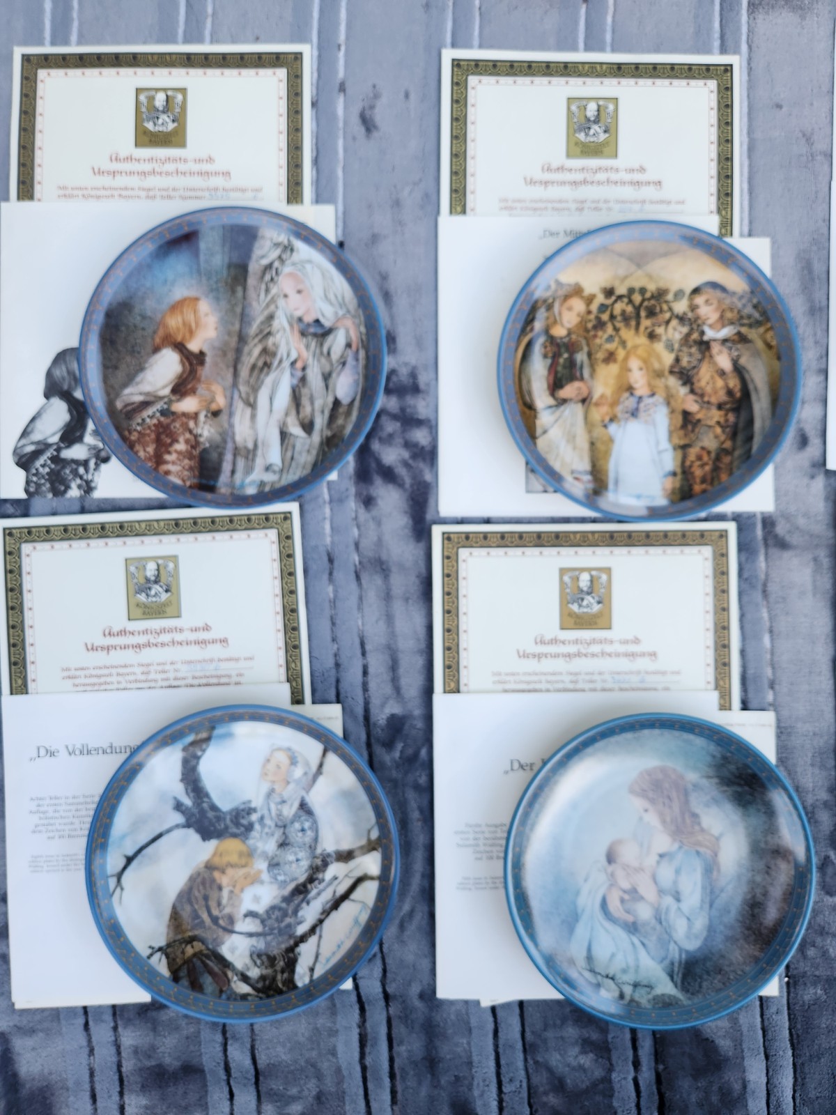 Konigszelt Bayern Plates Sulamith’s Love Song Full Set 1-8 - photo 2