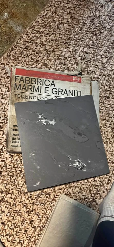 15 3/4”x 15 3/4” Granite Tile - 7 Boxes