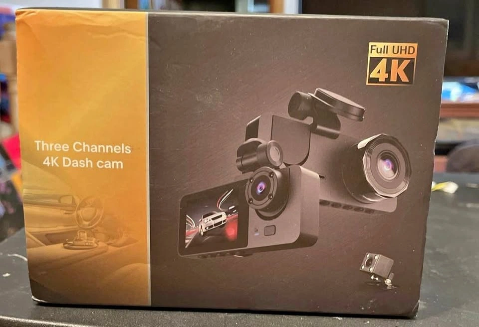 Three Channel 4K UHD Dash Cam