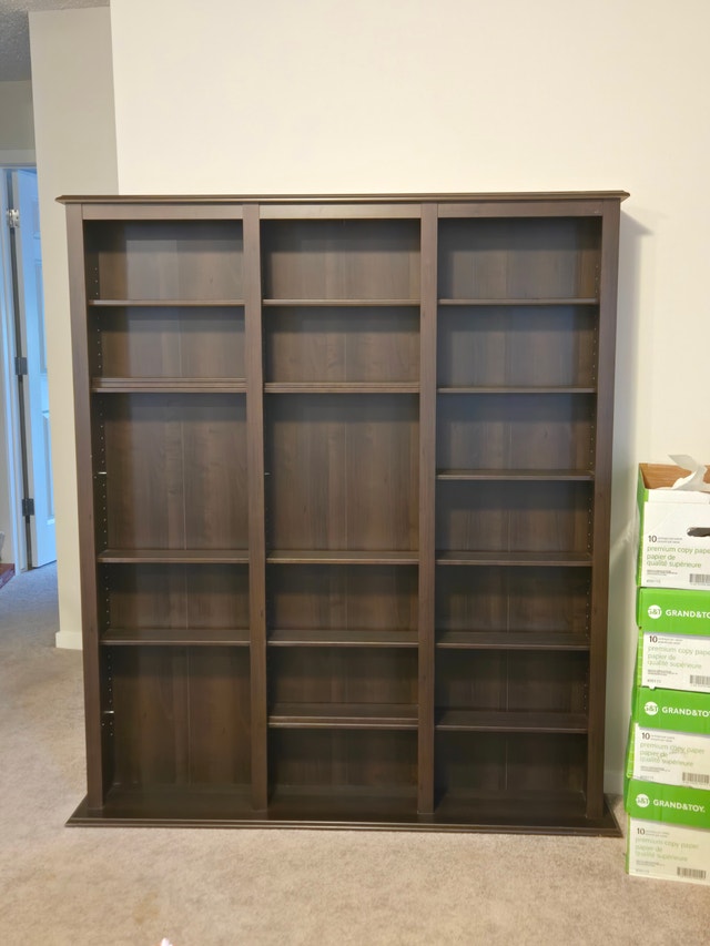 Media Storage Shelf - Espresso Colour