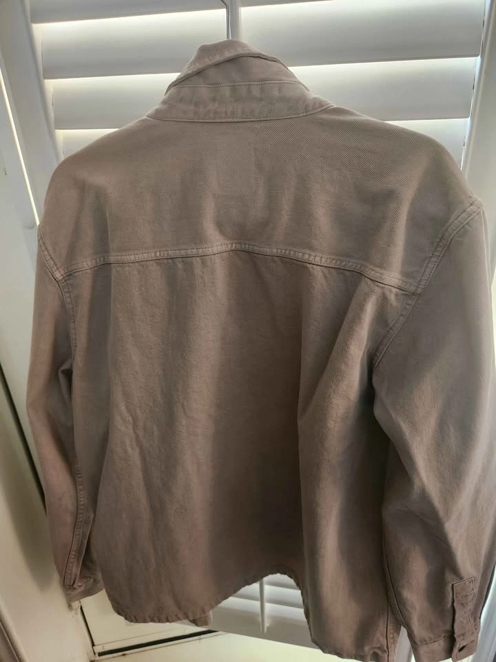 GAP tan shacket mens size M - photo 3