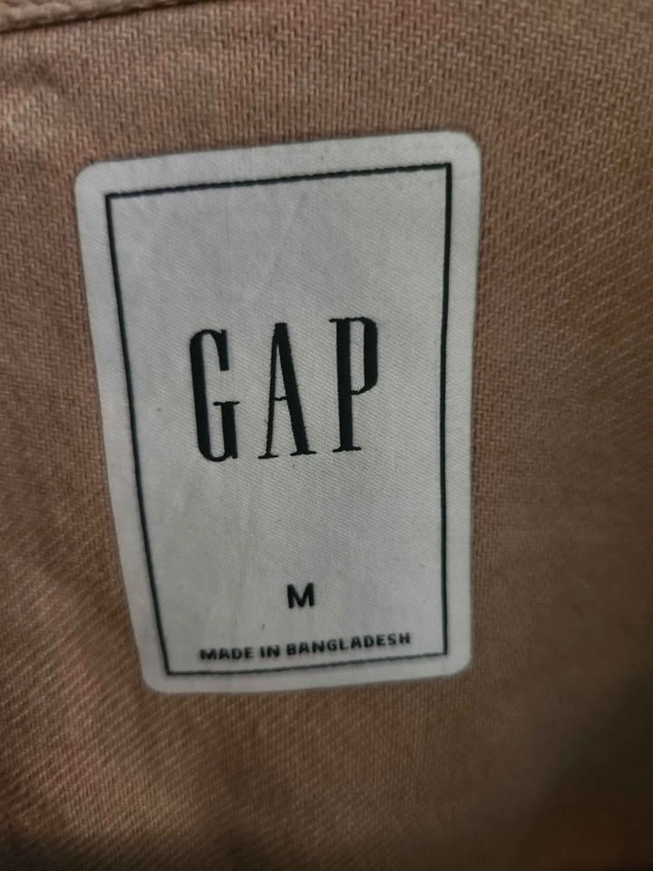GAP tan shacket mens size M - photo 5