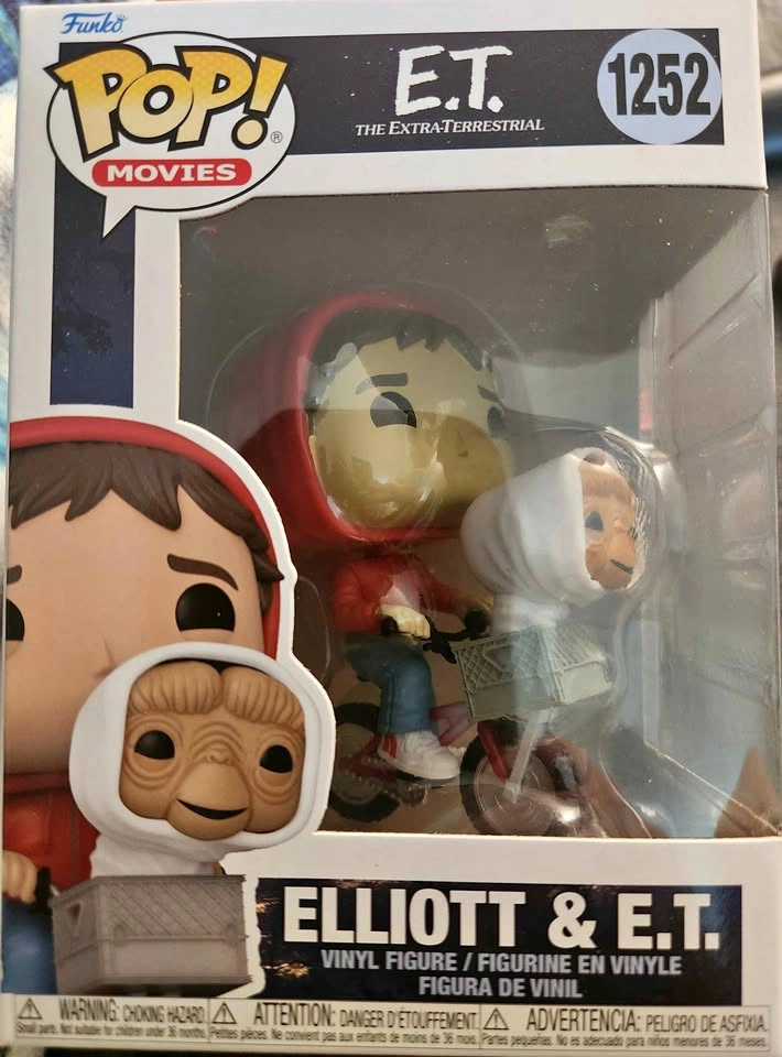 Funko Pop! E.T. The Extra-Terrestrial Elliott & E.T. #1252