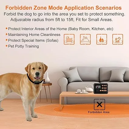 3-in-1 Pet Containment System Dog Training Collar image indicator(4)