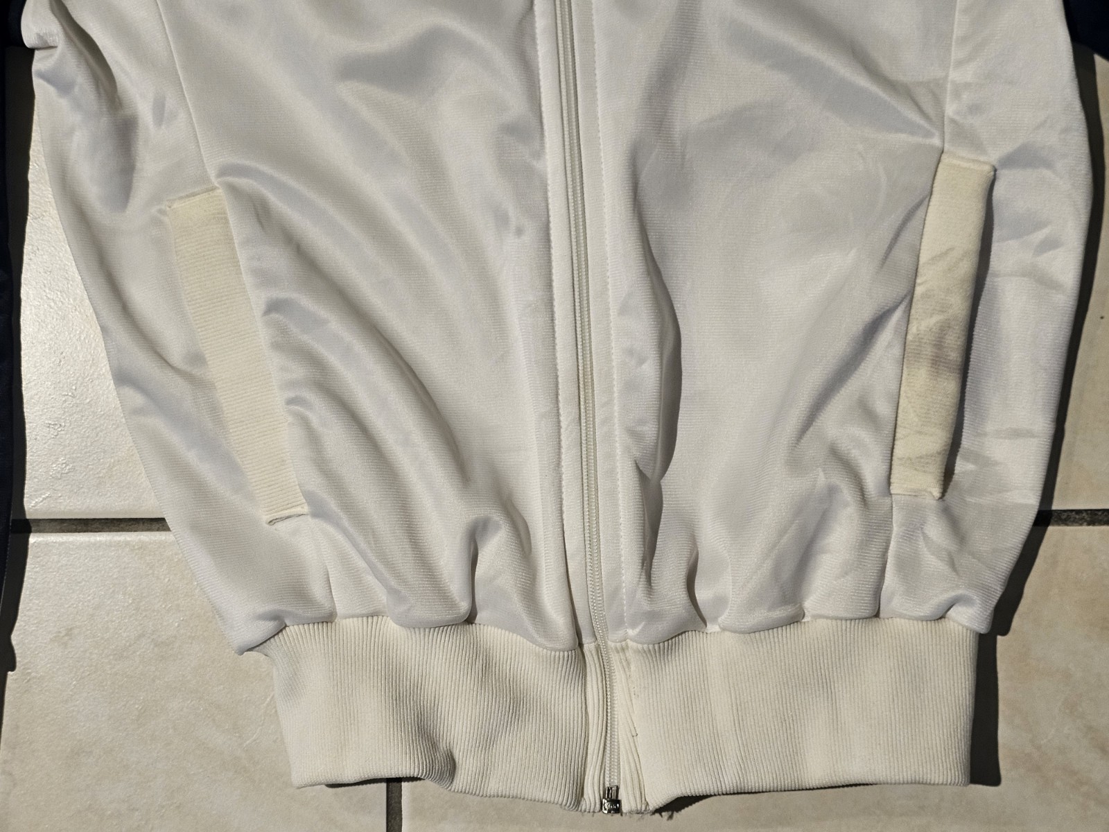 Vintage 80s Adidas ATP Track Jacket White Trefoil - photo 2