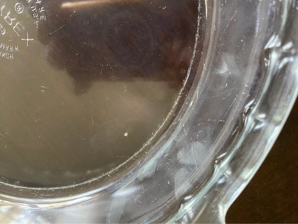 Vintage Pyrex Clear Glass Pie Dish #229 - photo 2