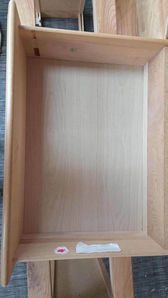 Wooden Twin Bed Frame with Bookshelf Headboard - photo 2
