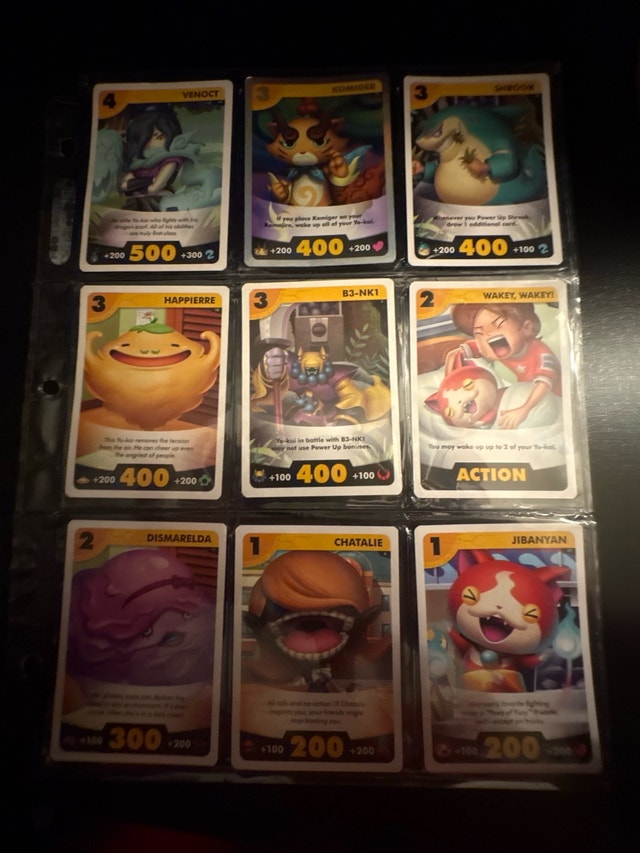 Yo-Kai Watch Cards