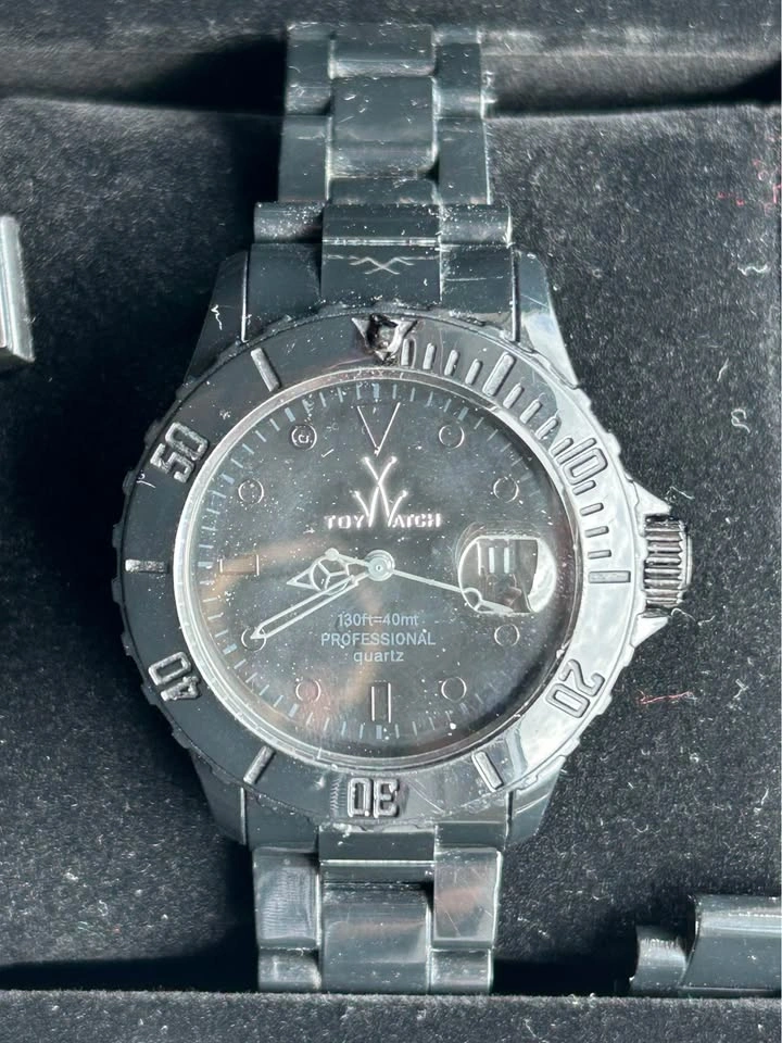 ToyWatch: Black on black Plasteramic - photo 3