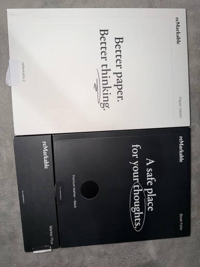 Remarkable 2 Paper Tablet with Pen and Book Folio - photo 2