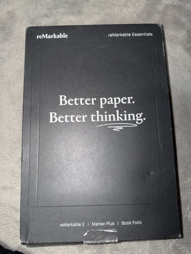 Remarkable 2 Paper Tablet with Pen and Book Folio - photo 3