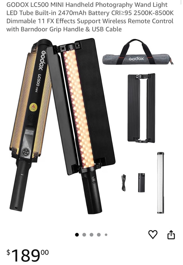 Godox LC500 Mini LED Light Wand