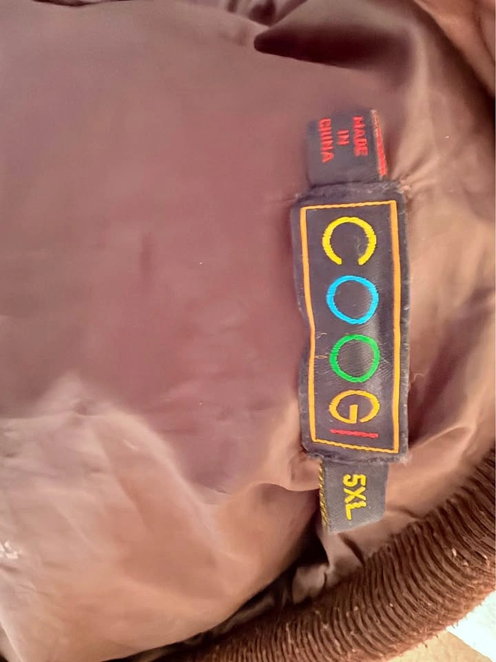 Authentic Coogi 5XL Puffer Vest