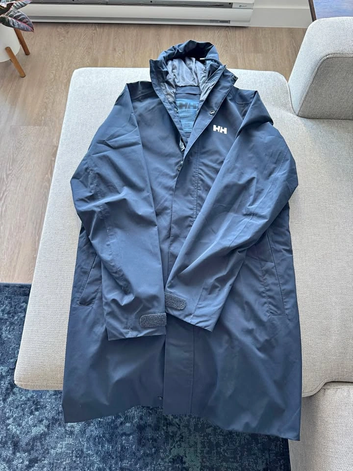 Helly Hansen Helly Tech Performance Navy Rain Jacket S
