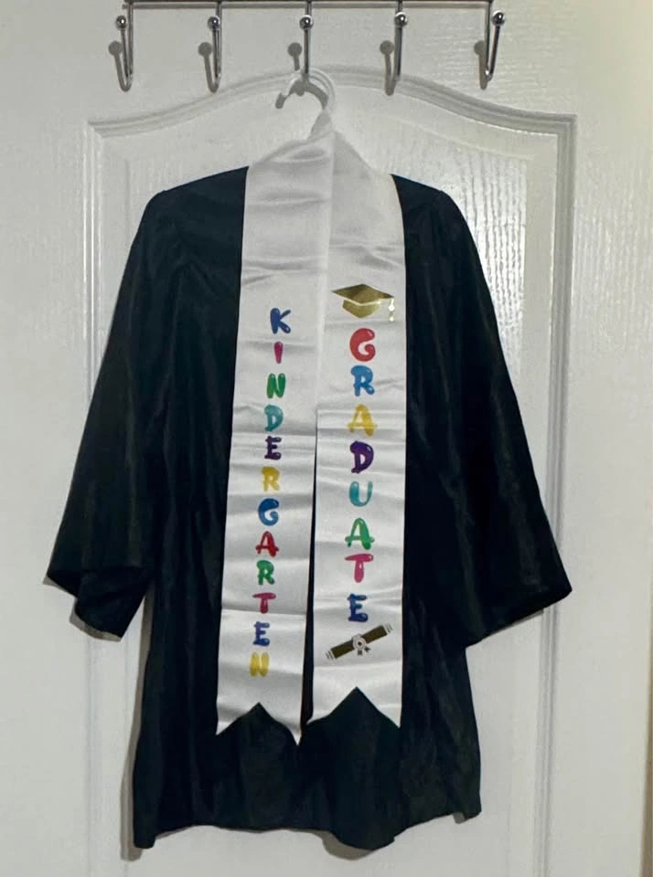 Kindergarten Graduation Dress/Gown and Cap - photo 2