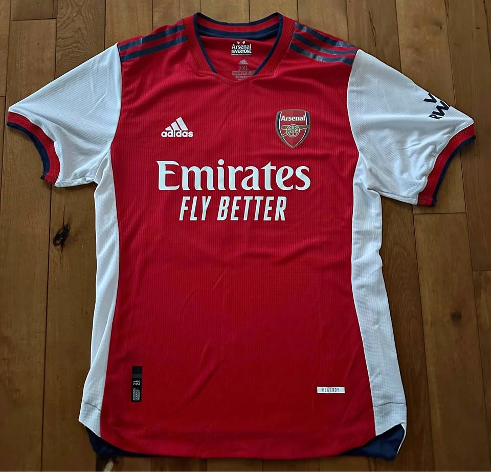 Arsenal Soccer Jersey 2XL Player Version Emile Smith Rowe #10 21