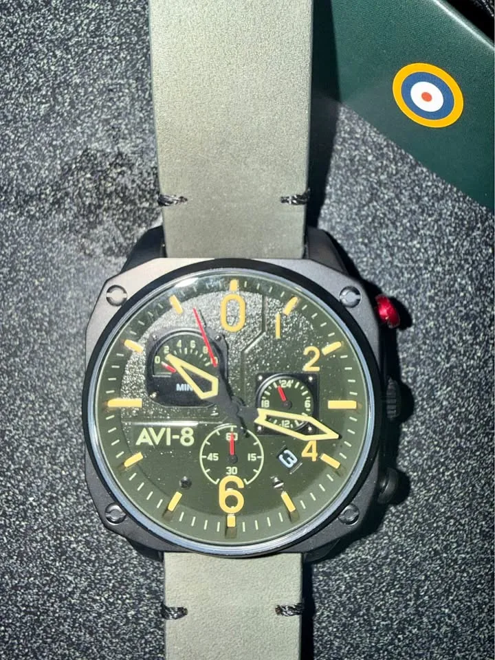 AVI-8 Hawker Hunter Retrograde Chronograph Watch thumbnail