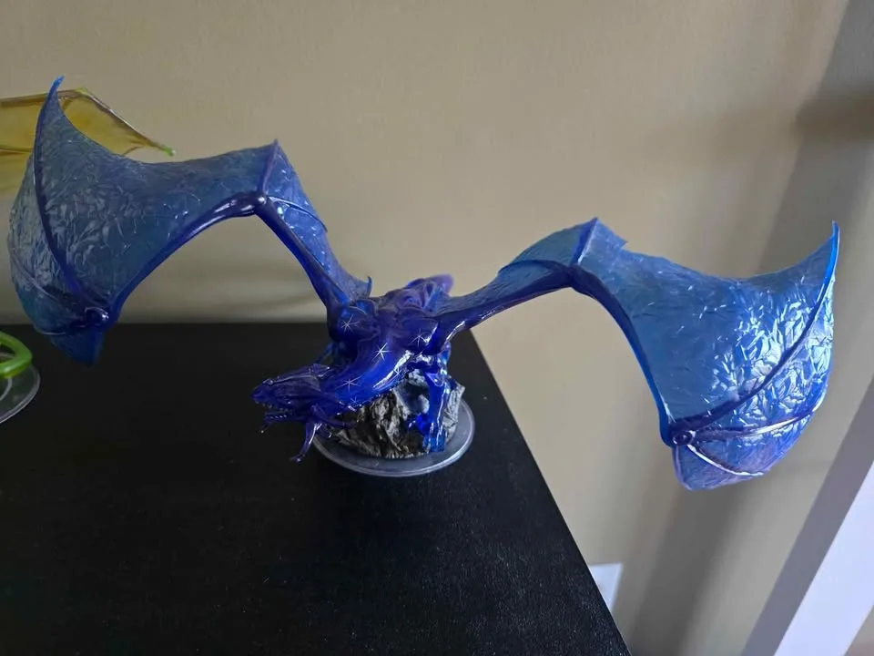 Adult Sapphire & Emerald Dragons - Premium Figurines D&D Icons - photo 4