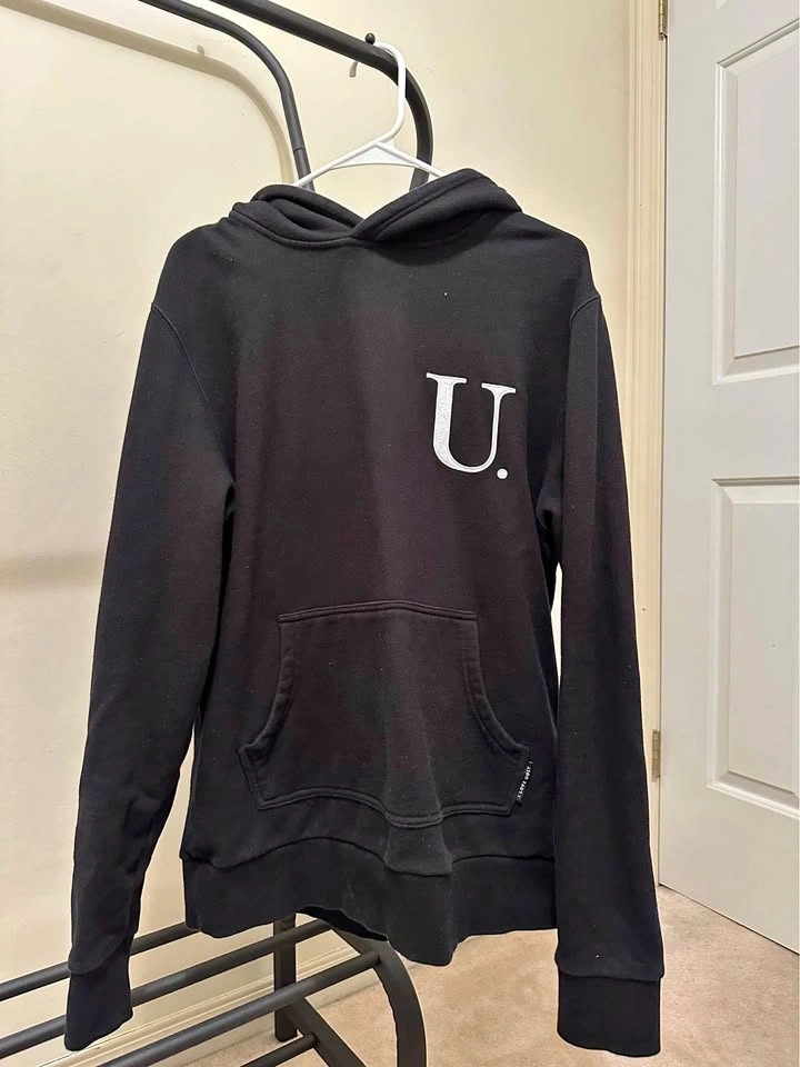 I Love Ugly Black Hoodie