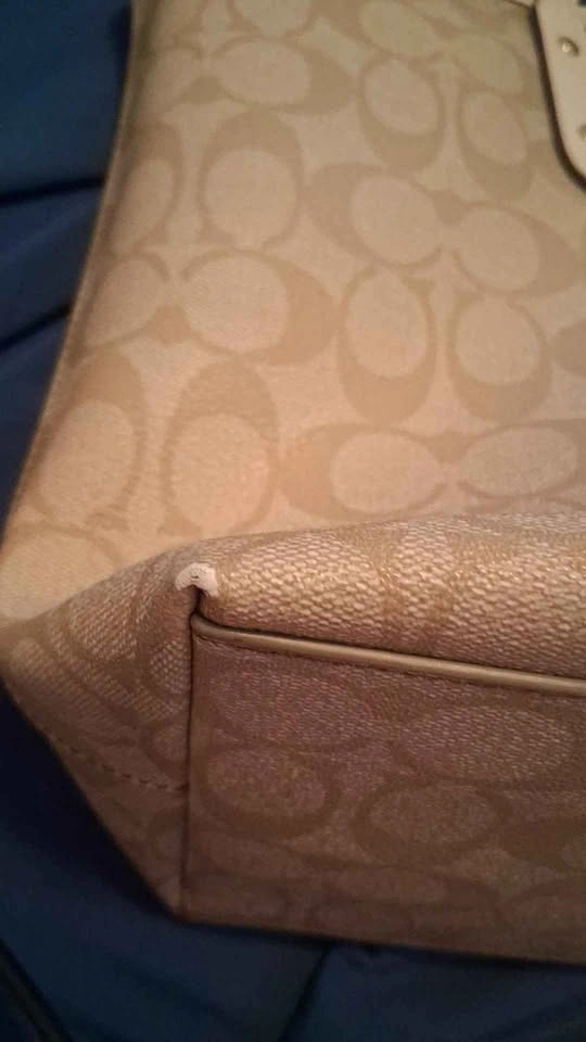 Coach Signature C Tan Tote Bag - photo 4