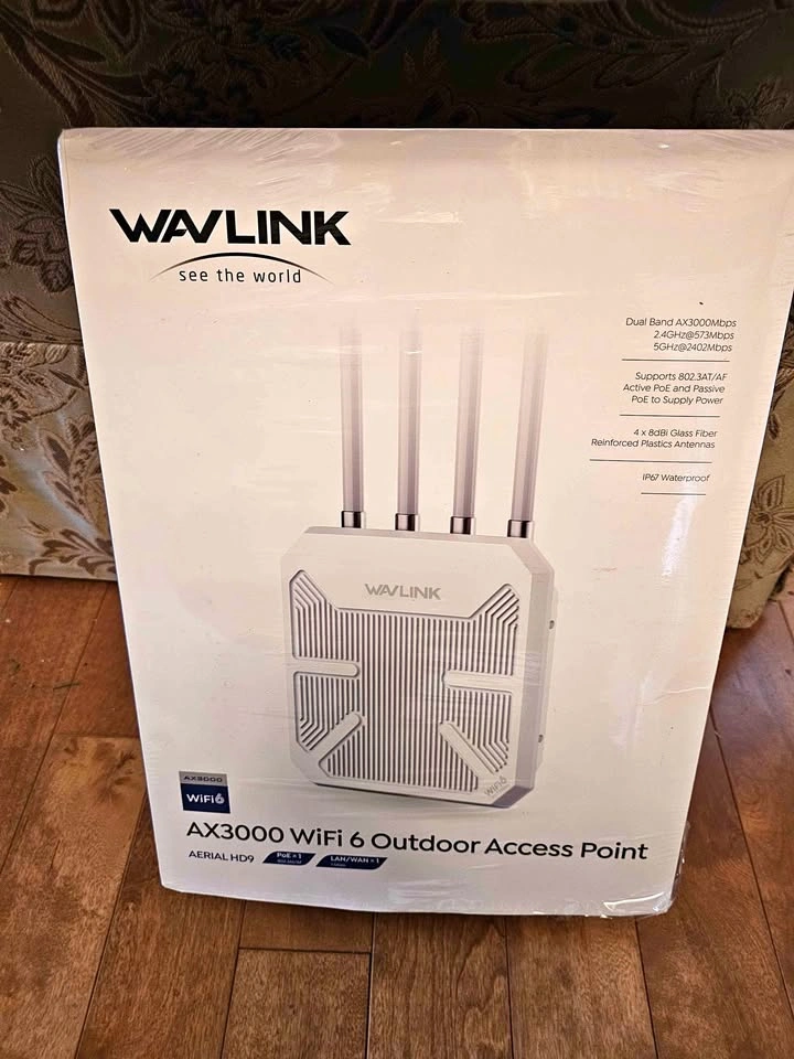 Wavlink AX3000 WiFi 6 Outdoor Access Point Dual-Band