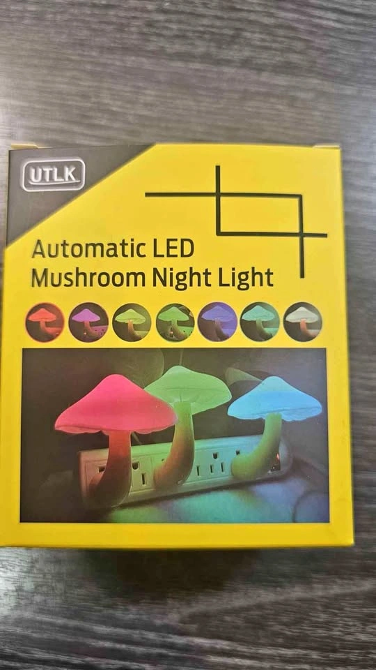 Mushroom LED night light