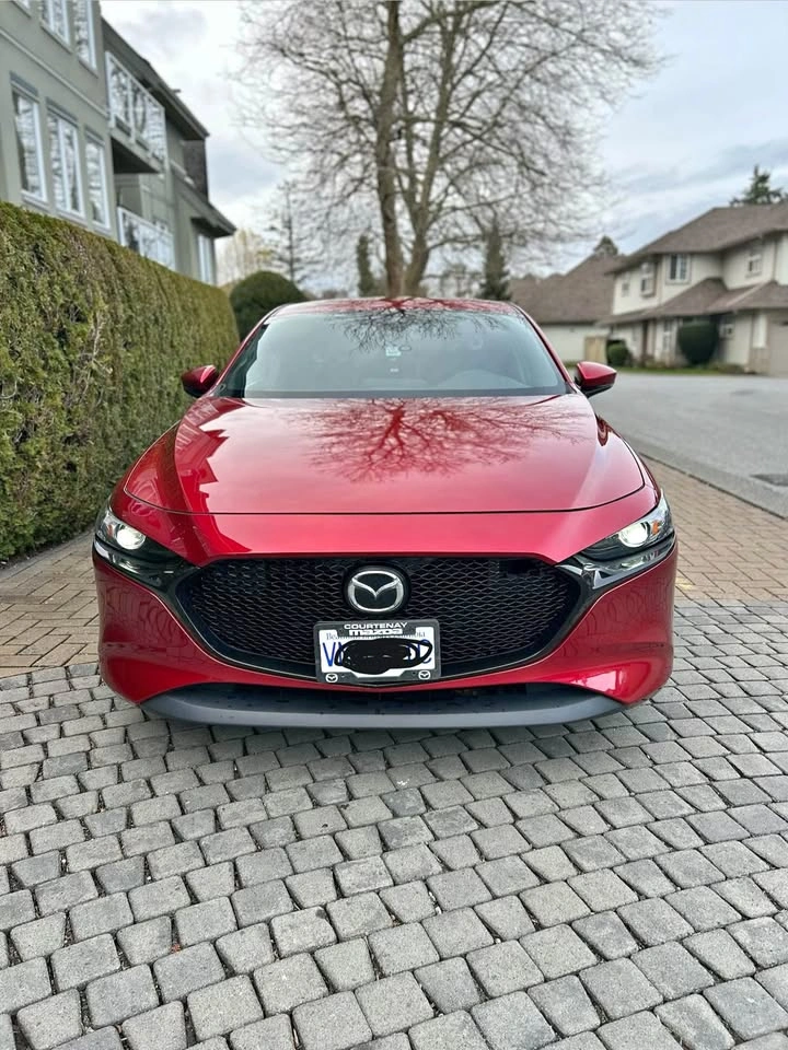 2019 Red Mazda 3 Hatchback