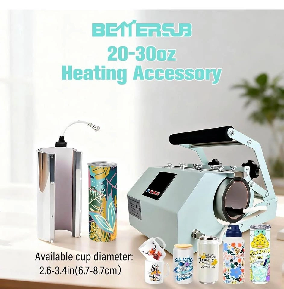 BetterSub 30/20/16oz Tumbler Heat Press Machine
