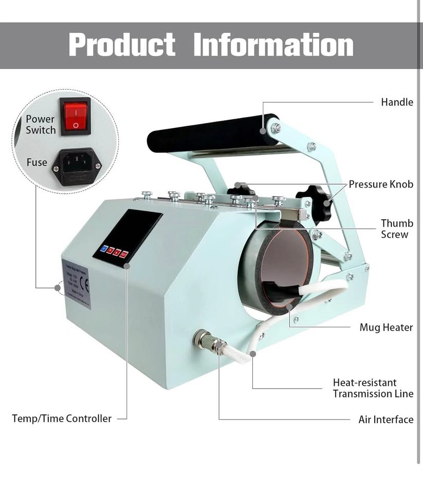 BetterSub 30/20/16oz Tumbler Heat Press Machine - photo 3