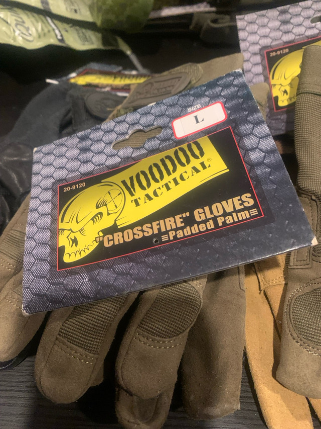 Voodoo Tactical Phantom knuckle gloves - 5 pair NEW 40%off!