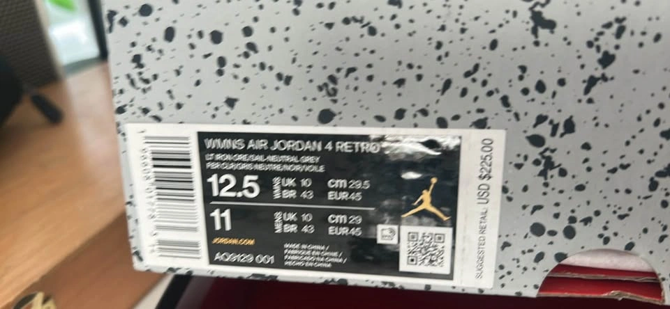 Jordan 4 Frozen Moments - photo 2