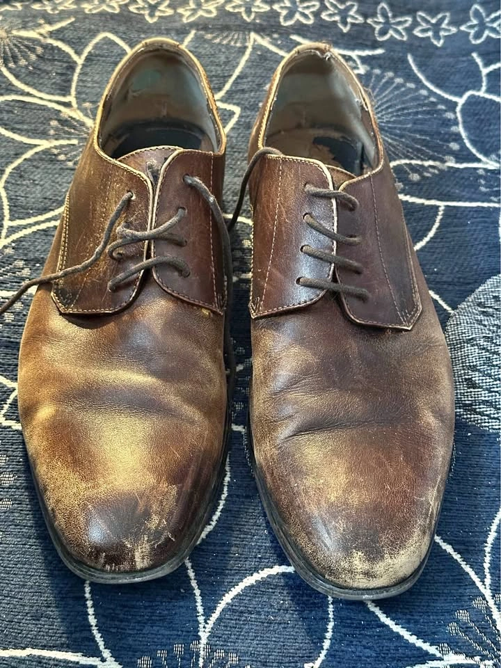 Steve Madden Brown Leather Shoes (10.5M)