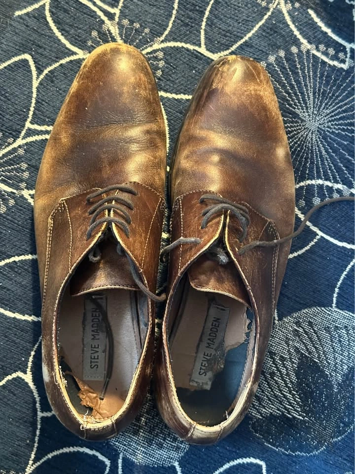 Steve Madden Brown Leather Shoes (10.5M) - photo 5
