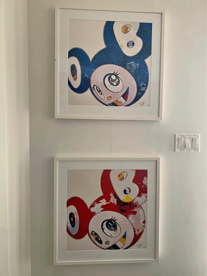 Takashi Murakami Signed Pair – 2013 “And Then” Series
