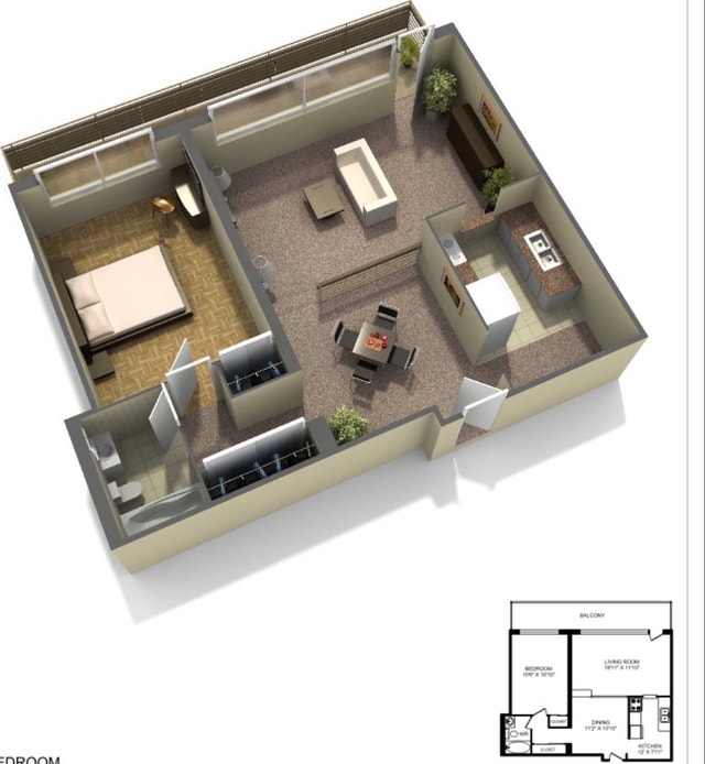 Apartment for rent -June 1st to July 31st - photo 2