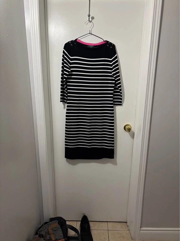 Lauren Ralph Lauren Striped Knit Dress - photo 4